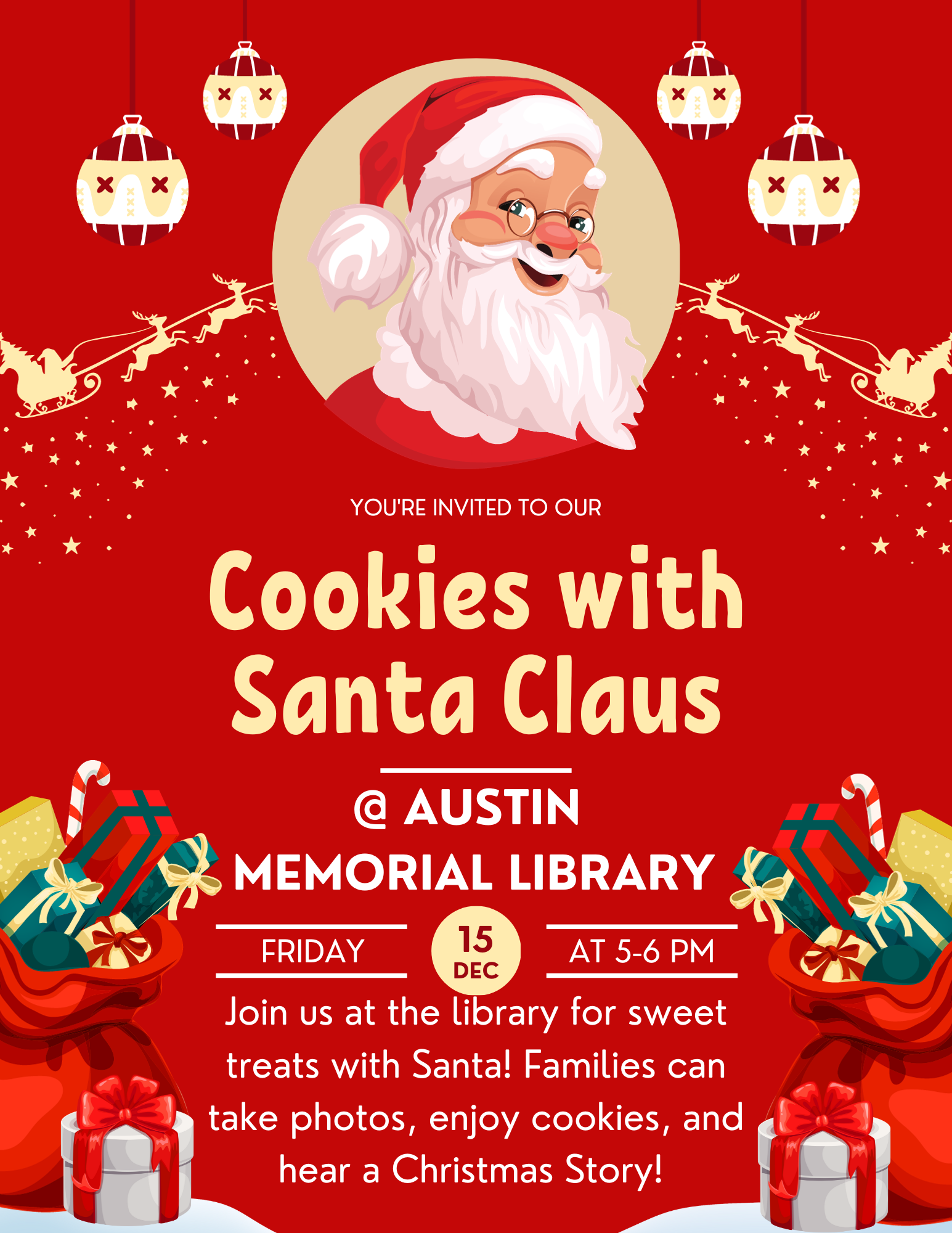 Cookies with Santa