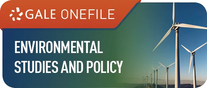 Environmental Studies and Policy